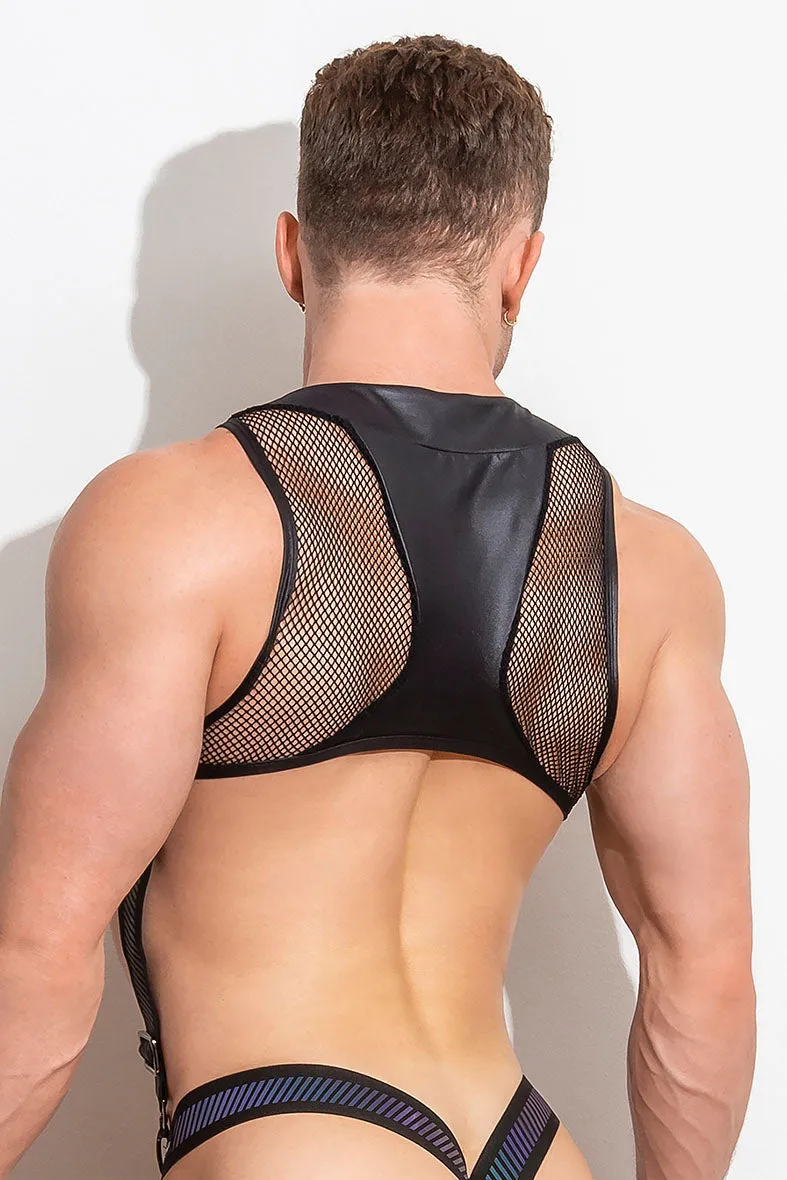 Bossy Torso Harness (FlashTECH /Black) - Image 6